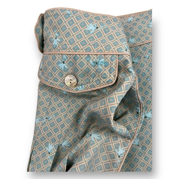 IZOD XFG Golf Pleated Culotte Shorts Size 10 - Picture 4 of 6